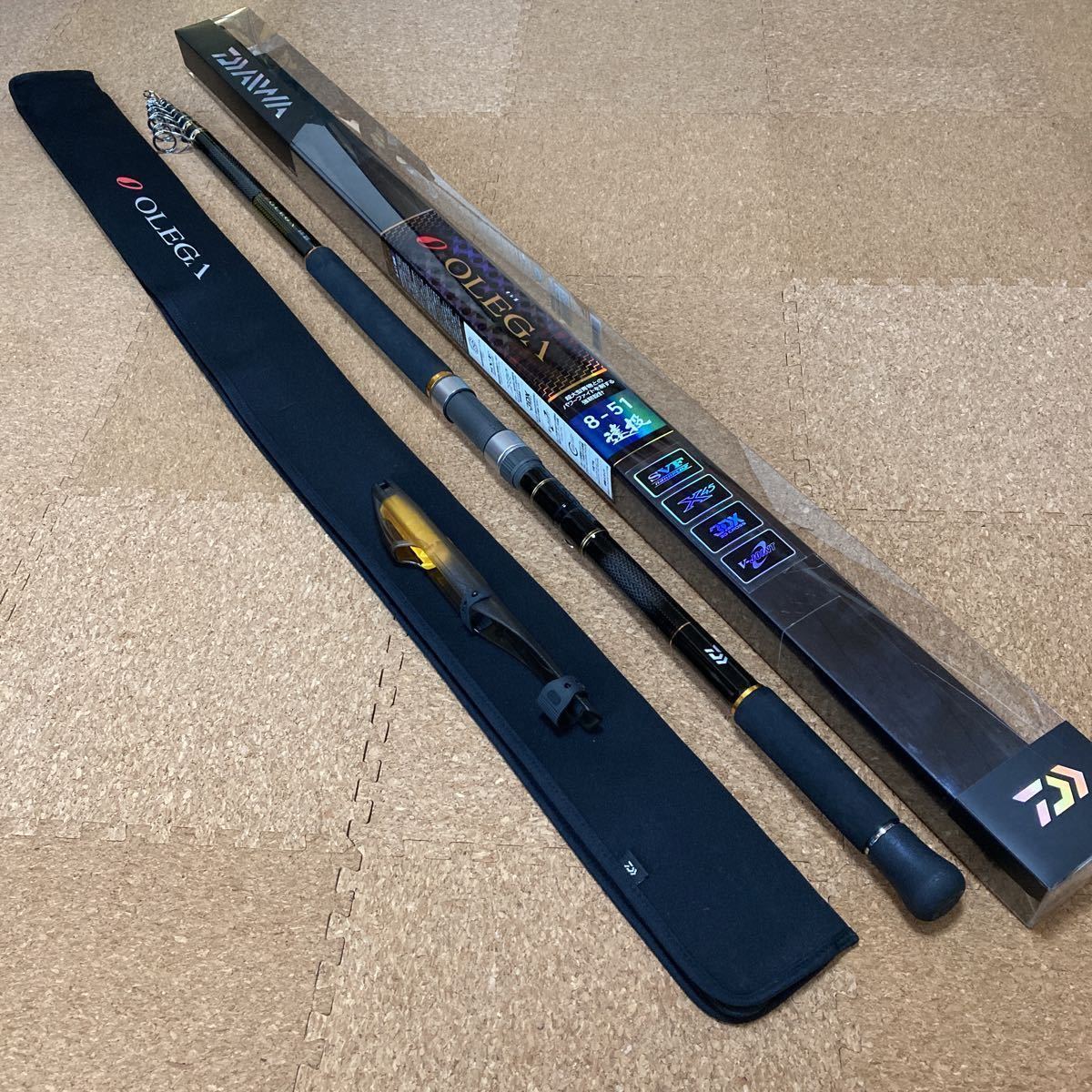ダイワ オレガ 8-51 遠投 美品 磯竿 カゴ釣り 青物 ヒラマサ 大型魚
