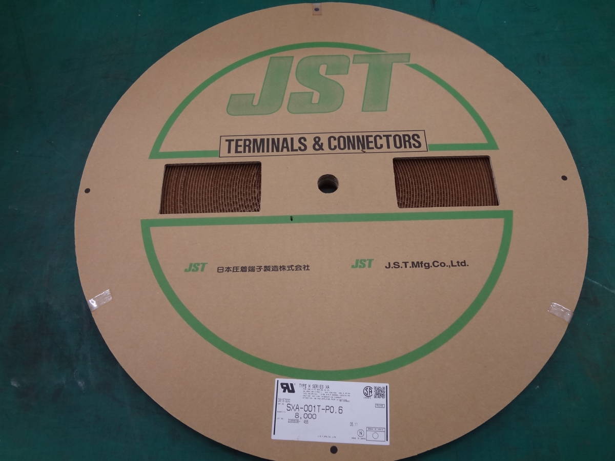 □【未使用品】JST 日圧 SXA-001T-P0.6 8000個 未使用1リール □【未使用品】JST 日圧 SXA-001T-P0.6 8000個 未使用1リール