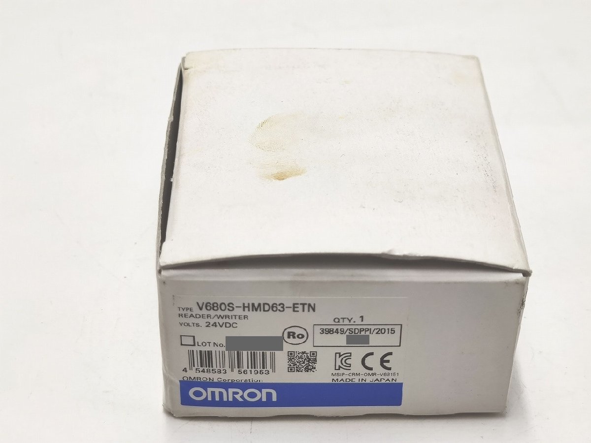 箱よごれあり 未使用 オムロン V680S-HMD63-ETN OMRON | transparencia