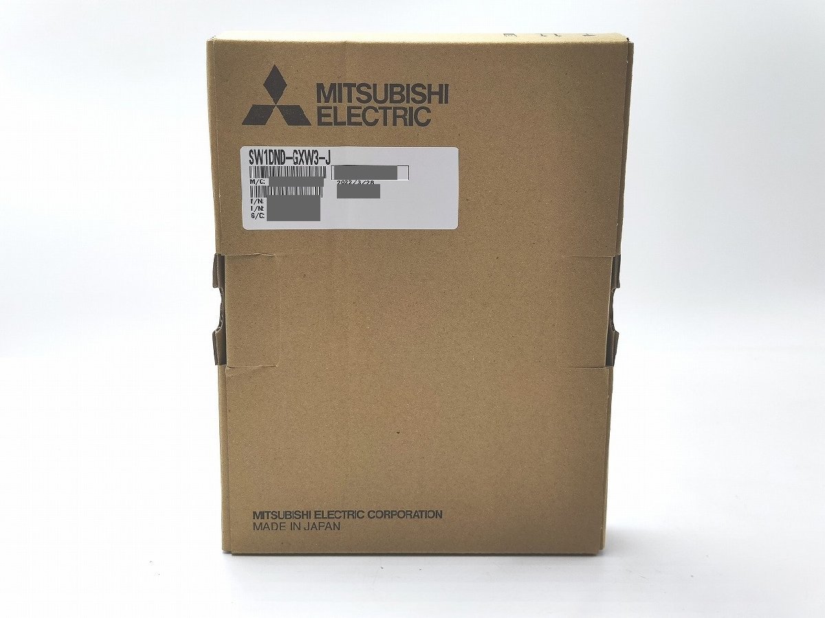 新品?正規品 三菱電機 SW1DND-GXW3-JC MELSOFT GX Works3 日本語版