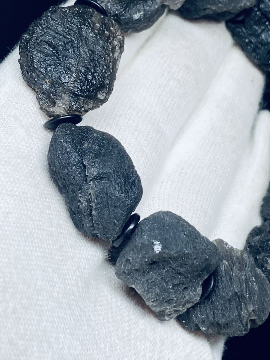 [. другой документы ] натуральный стекло подбородок ta-mani Stone метеорит производство предмет 26.2. высокое качество meteor свет браслет метеорит необогащённая руда 