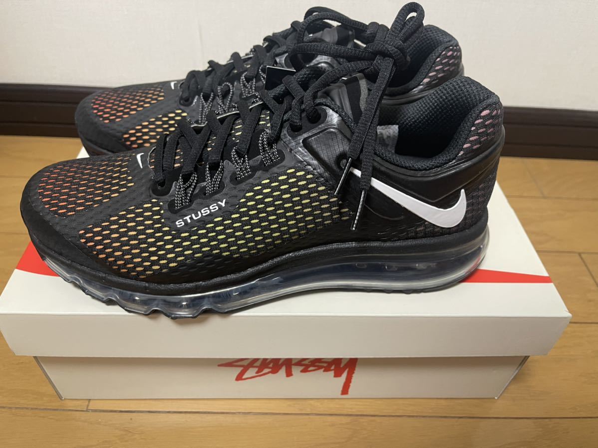 お得新品 新品26.5 NIKE Stussy AIR MAX Fossil ステューシー 高評価在庫