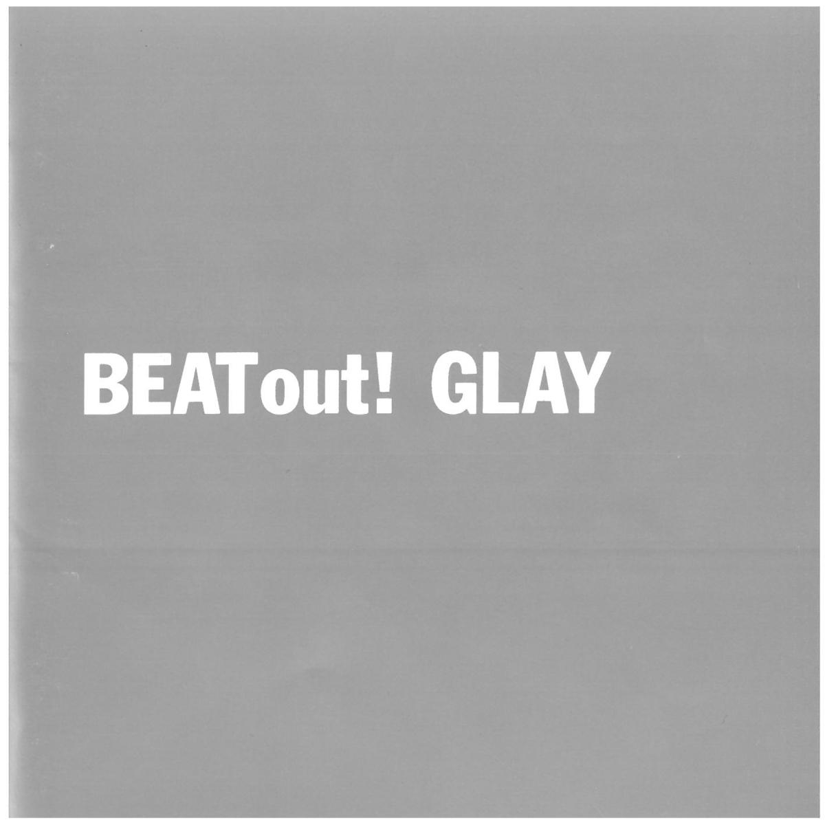 GLAY(グレイ) / BEAT out! ディスクに傷有り CD_画像1