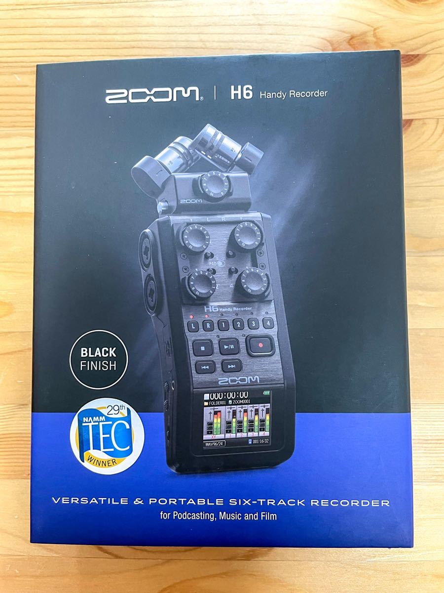 最大79%オフ! ZOOM H6 BLK Handy Recorder おまけ付き veme.fi