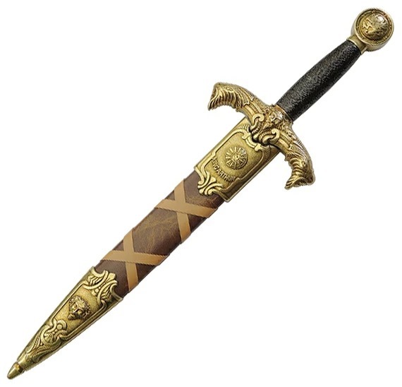  иммитация меча Arthur .daga- The ekskyali балка Gold 44cm DENIXteniks4139/L копия . меч so-do костюмированная игра King Arthur 