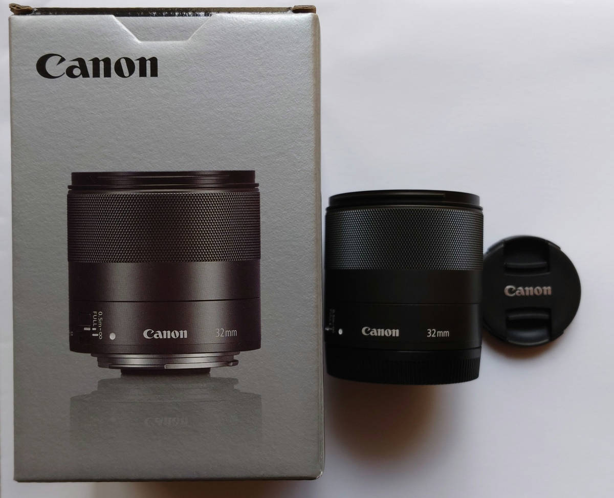 ワンオーナー 使用回数数回 CANON EF-M 32mm F1.4 STM キヤノン レンズ f/1.4 EFM