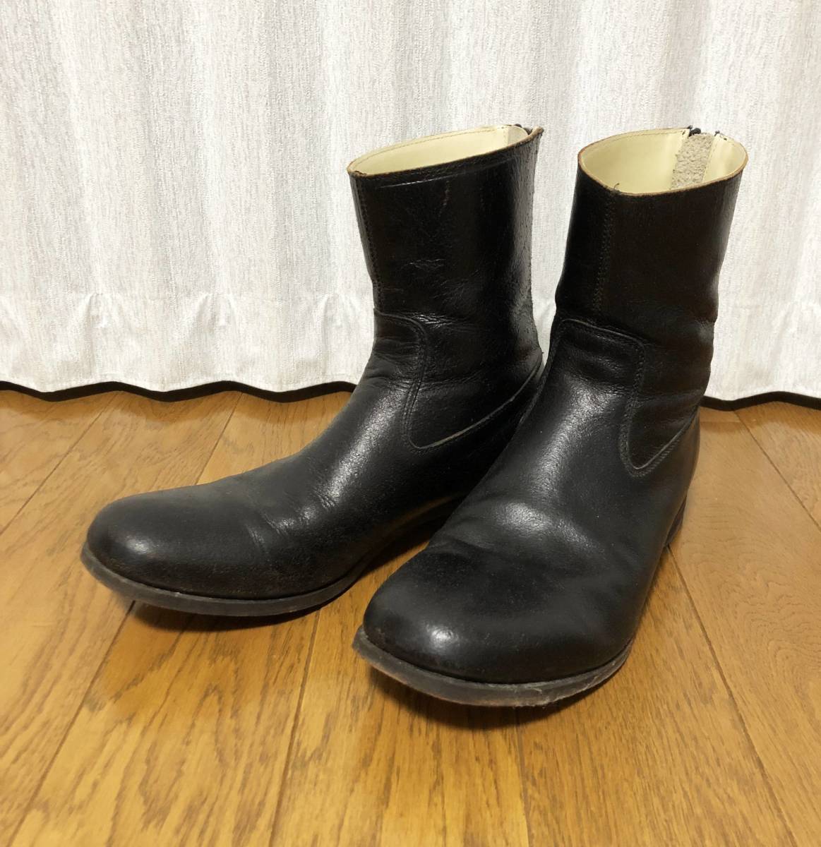 世界の BOOTS ZIPPERED BACK S21 定価84,000 [junhashimoto] バック