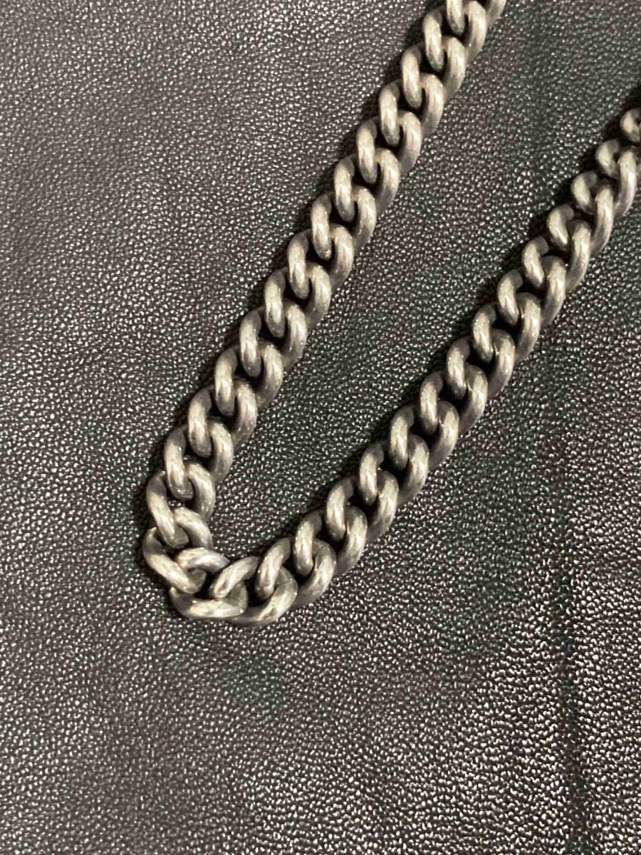 [NONNATIVE×END.] 14AW DWELLER WALLET CORD CURVE CHAIN 925 SILVER by END シルバーウォレットチェーン SV925 ノンネイティブ