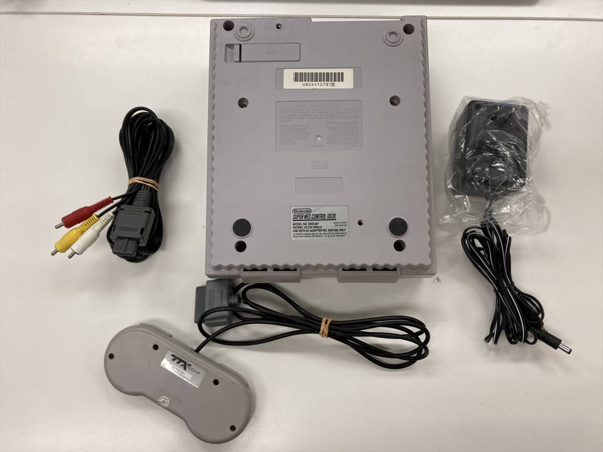 北米版スーパーファミコン本体 Super Nintendo SNES本体 動作品 北米版スーパーファミコン本体 Super Nintendo SNES本体 動作品