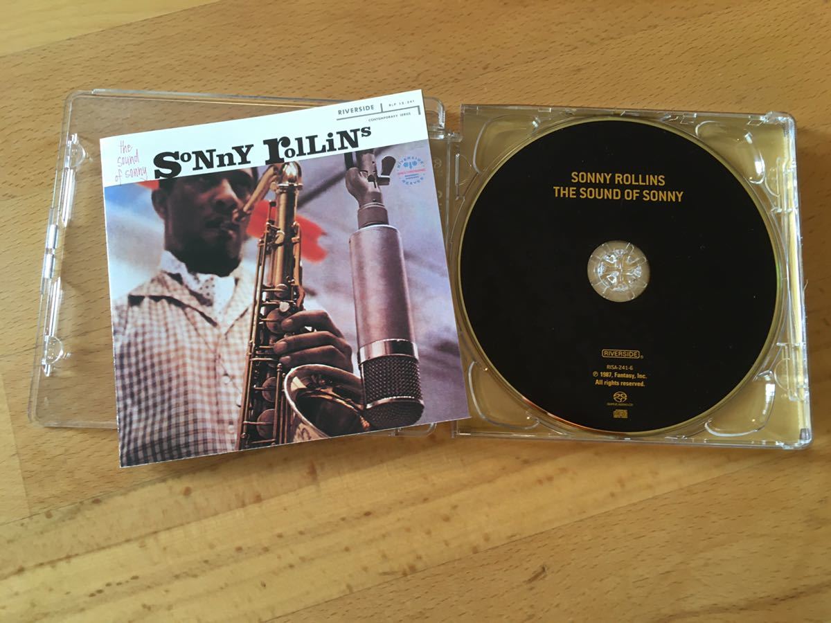 Sonny Rollins / The Sound of Sonny(Hybrid SACD)ソニー・ロリンズ (Riverside Records : RISA-241-6)_画像5