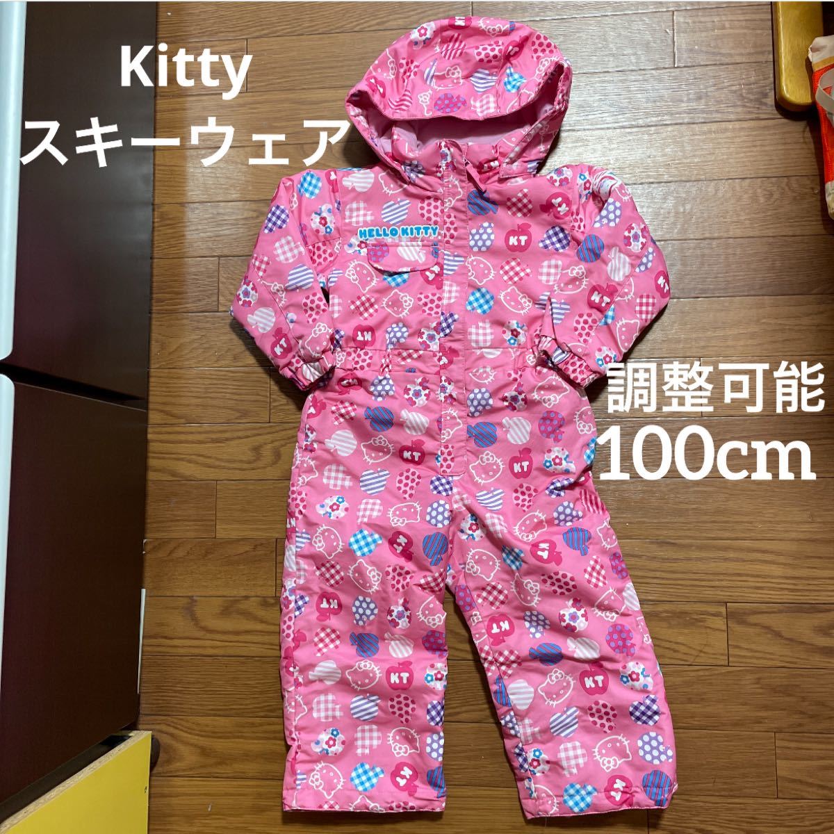 訳ありセール 格安) IGNIO ハローキティ スキーウェア セット キッズ