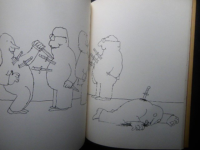 トミー・ウンゲラー 1970年 Tomi Ungerer's Compromises 洋書 カートゥーン 風刺画 イラストの画像2