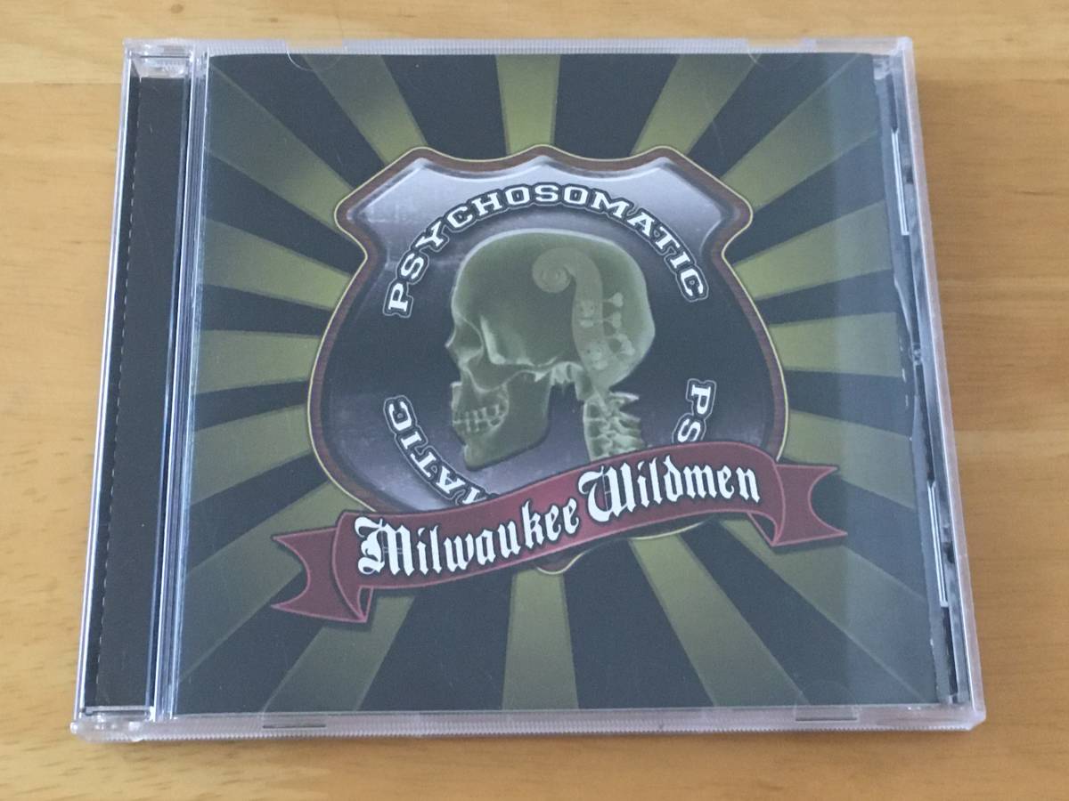 Milwaukee Wildmen Psychosomatic 輸入盤CD 検:Psychobilly Rockabilly サイコビリー ロカビリー Mad Sin Nekromantix Rezurex Quakes _画像1