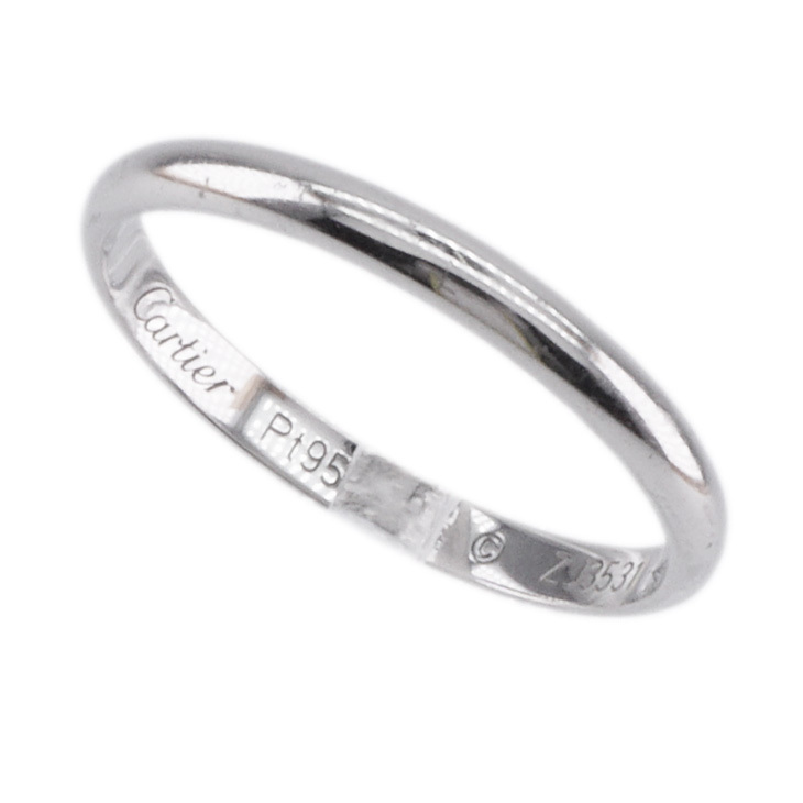 カルティエ Cartier 指輪 リング 結婚指輪 ウェディングリング プラチナ リング