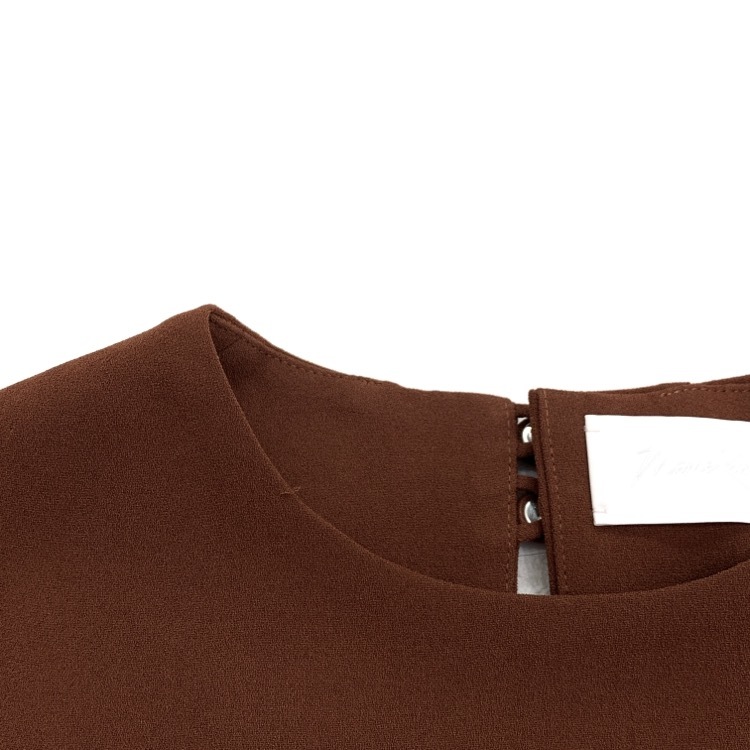 未使用品 20AW Mame Kurogouchi マメクロゴウチ Embroidered Cuff Top
