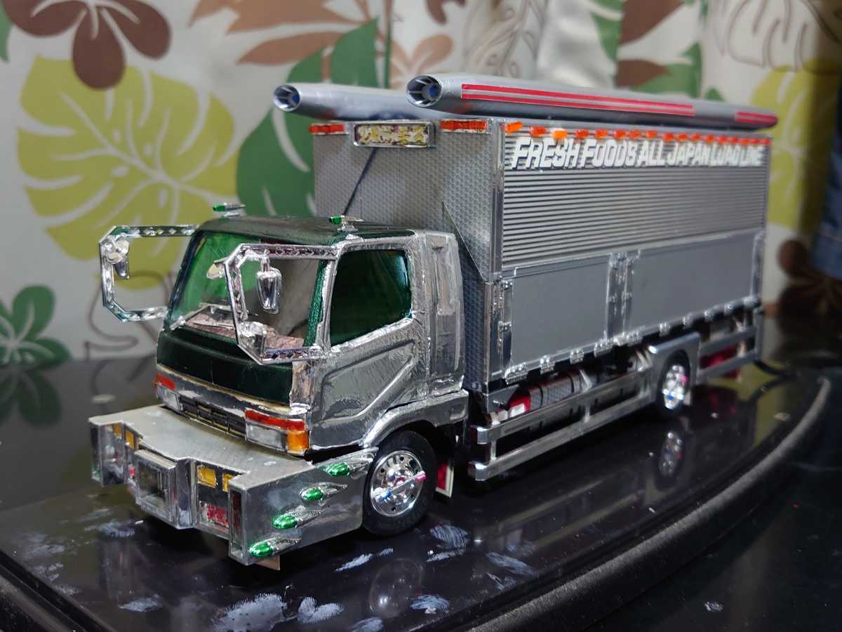 アオシマ デコトラ プラモデル 東京デコトラカンパニー ファイター