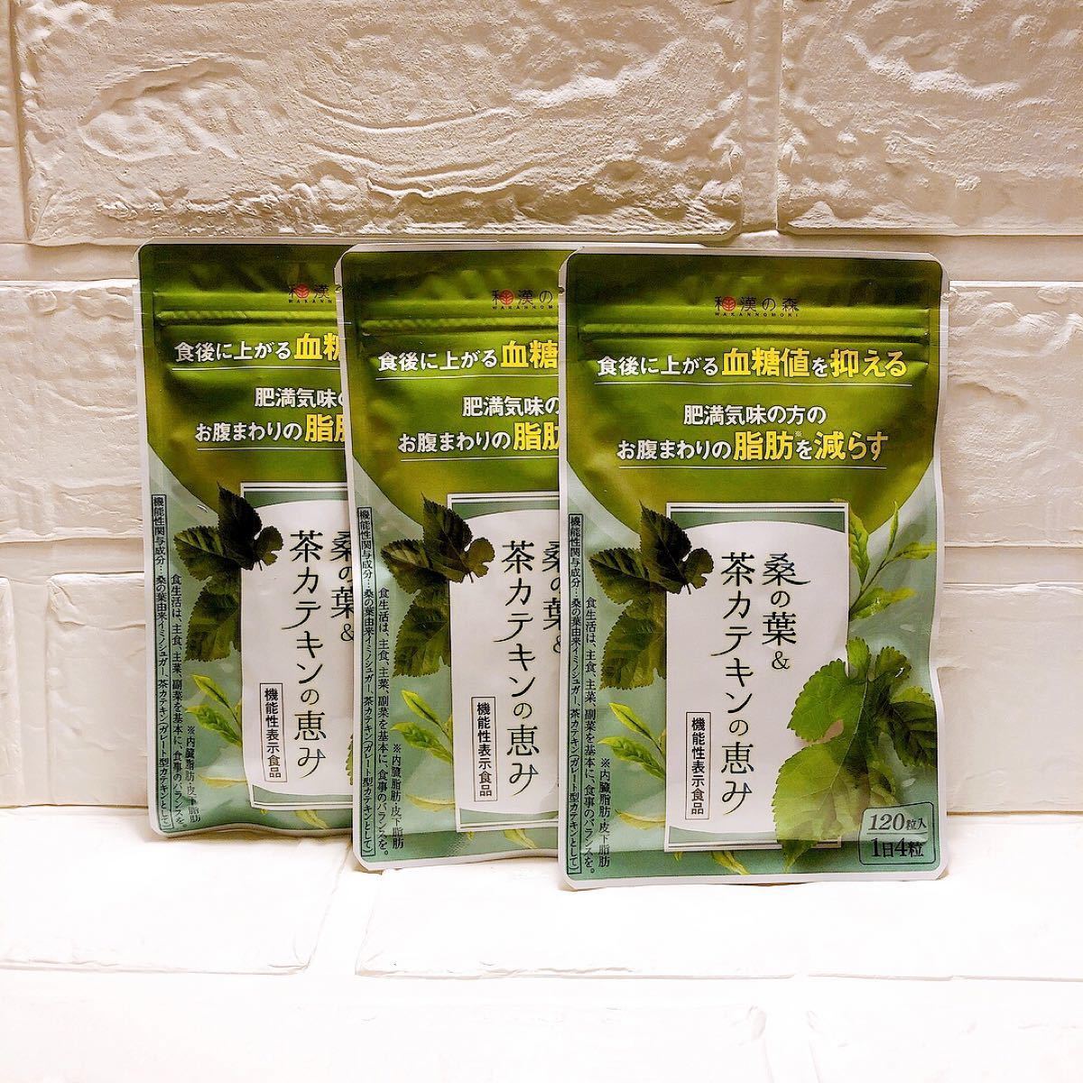 最新最全の 和漢の森 桑の葉茶カテキンの恵み 120粒入×2袋 econet.bi