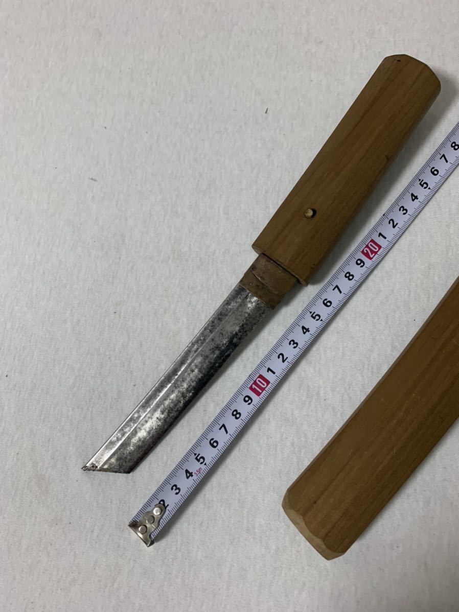 短刀 残欠短刀 合法品 日本刀 江戸時代 刃長さ14.5cm 全長33cm 短刀 残欠短刀 合法品 日本刀 江戸時代 刃長さ14.5cm 全長33cm