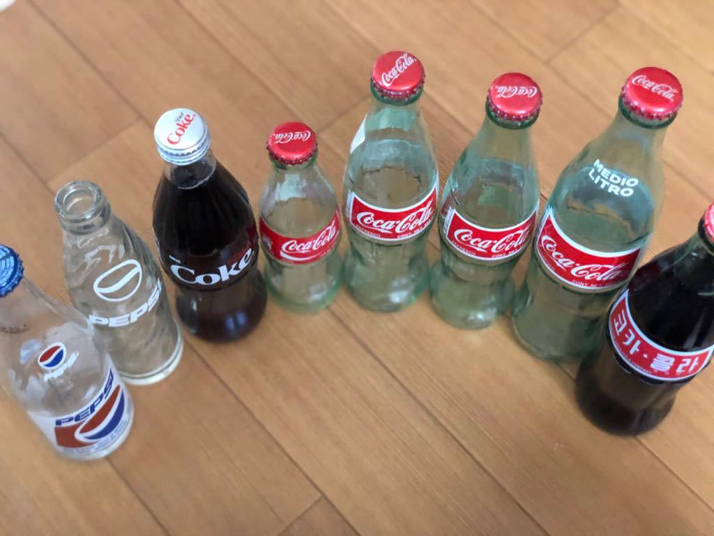 海外　コカコーラ　ペプシ　瓶　　レア　レトロ_画像1