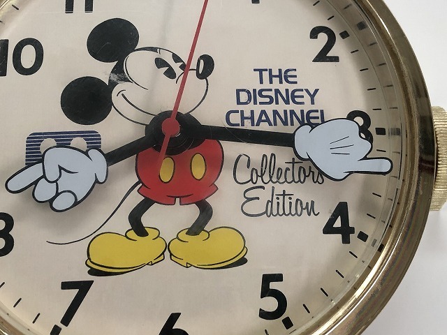  редкость!! Mickey Mouse wall часы стена настенные часы наручные часы type Vintage античный Disney DISNEY USA [vc-629]