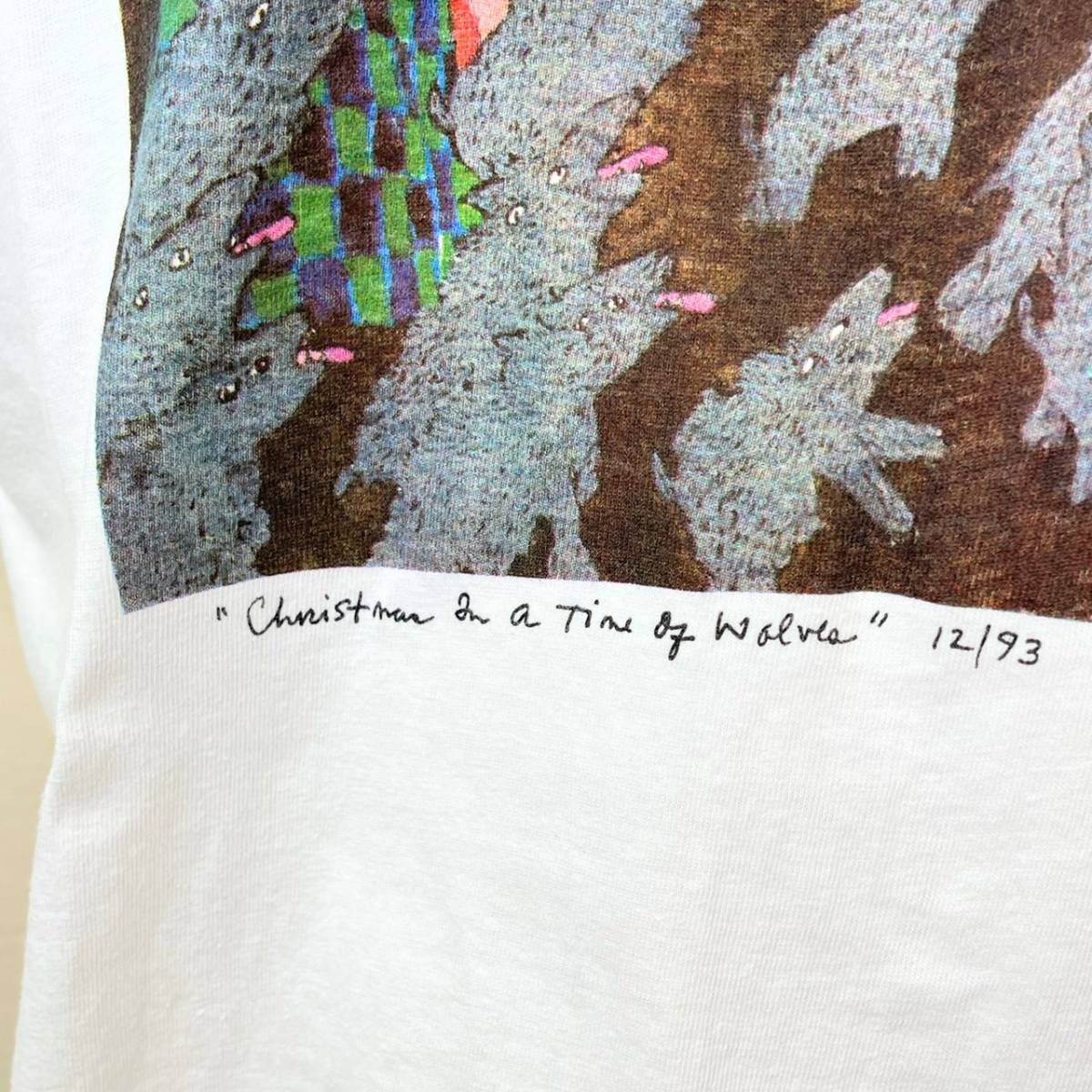 希少 《 Mint Condition / Art Tshirts 》90s 極上品【 Hanes ビンテージ アートT Tシャツ XL アメリカ 】 _画像4
