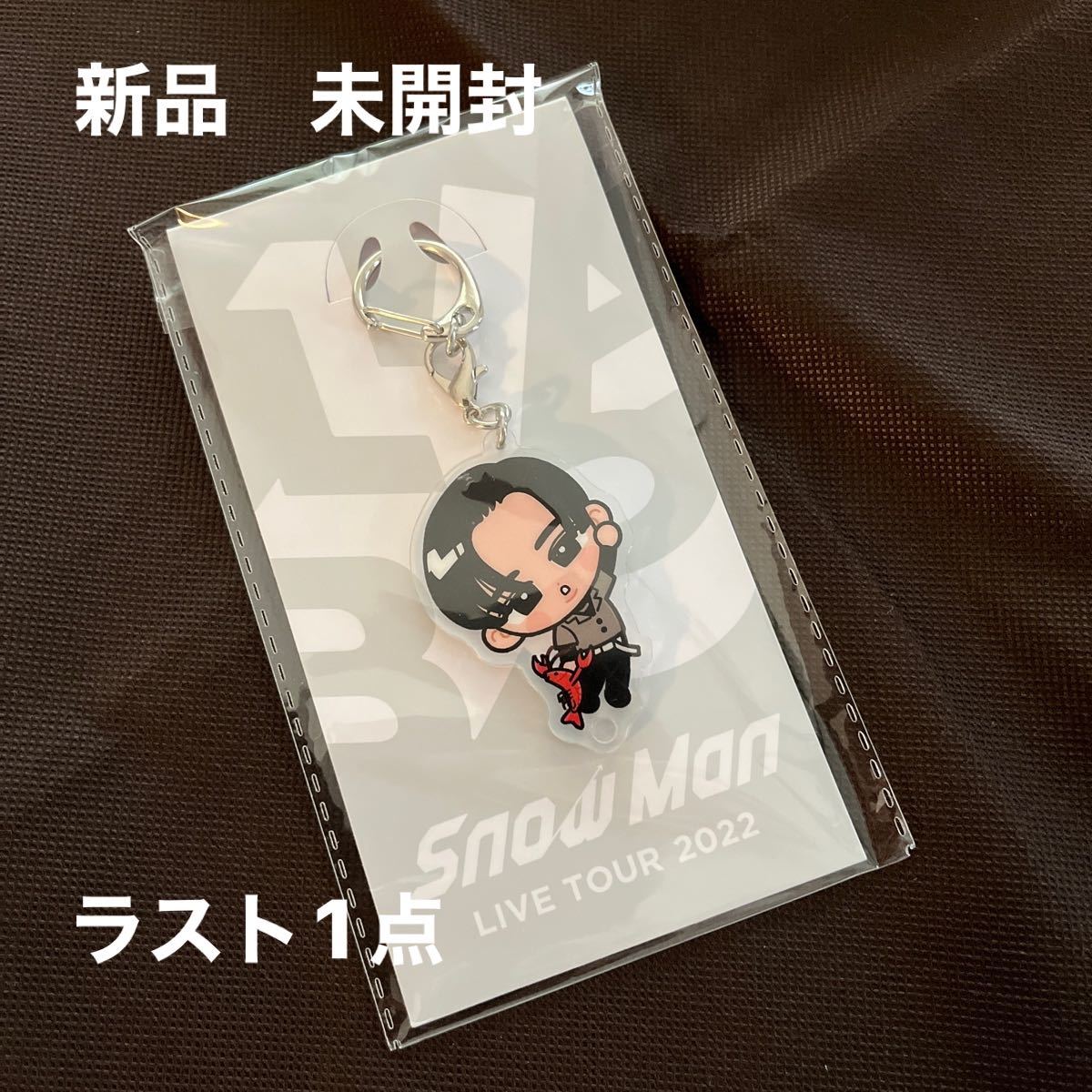 新品未開封【目黒蓮】すのチルぶら下がりシリーズ　アクリルキーホルダーver. SnowMan Snow Man アクキー