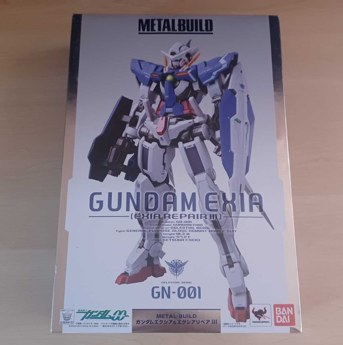 ☆バンダイ METAL BUILD 機動戦士ガンダム00 ガンダムエクシア