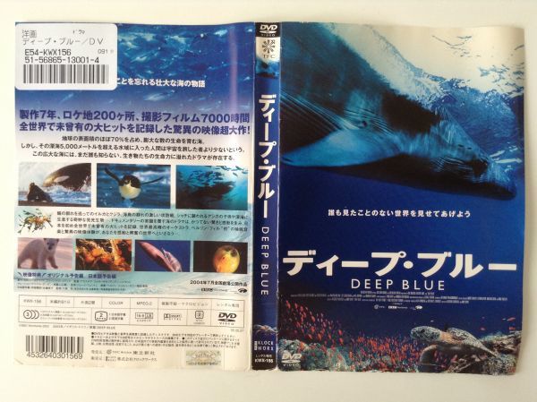 B02705　R中古DVD　ディープ・ブルー　ケースなし（10枚までゆうメール送料180円）_画像1