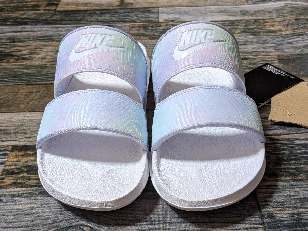  Nike off пальто Duo скользящий 27/27.5/28cm соответствует редкий цвет осмотр сандалии пляж benasi мужской соответствует размер белый / белый / лиловый glate