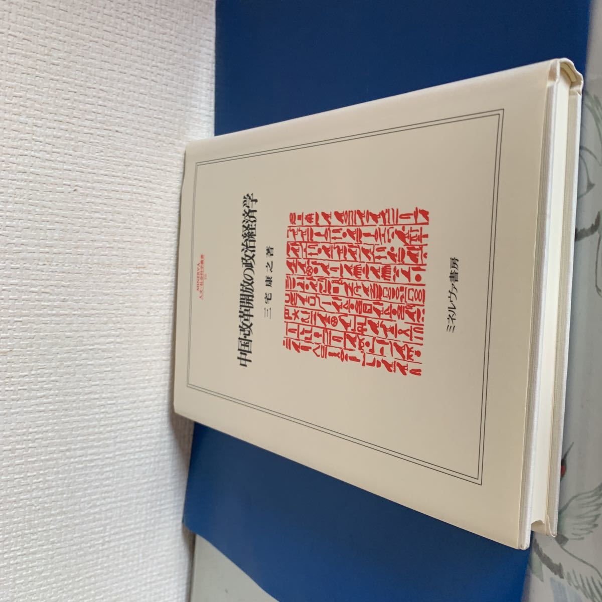 中国・改革開放の政治経済学　 ミネルヴァ書房　三宅康之著　第23回大平正芳記念賞 受賞　ハードカバー製本_画像7