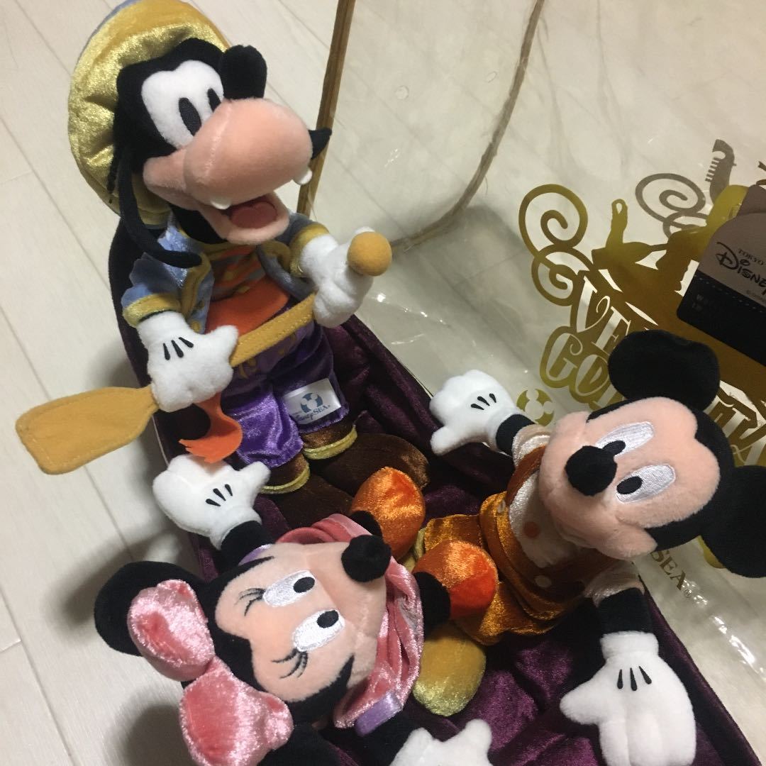 ディズニーシー ぬいぐるみ ミッキー ミニー ヴェネツィア ゴンドラ グーフィの画像3