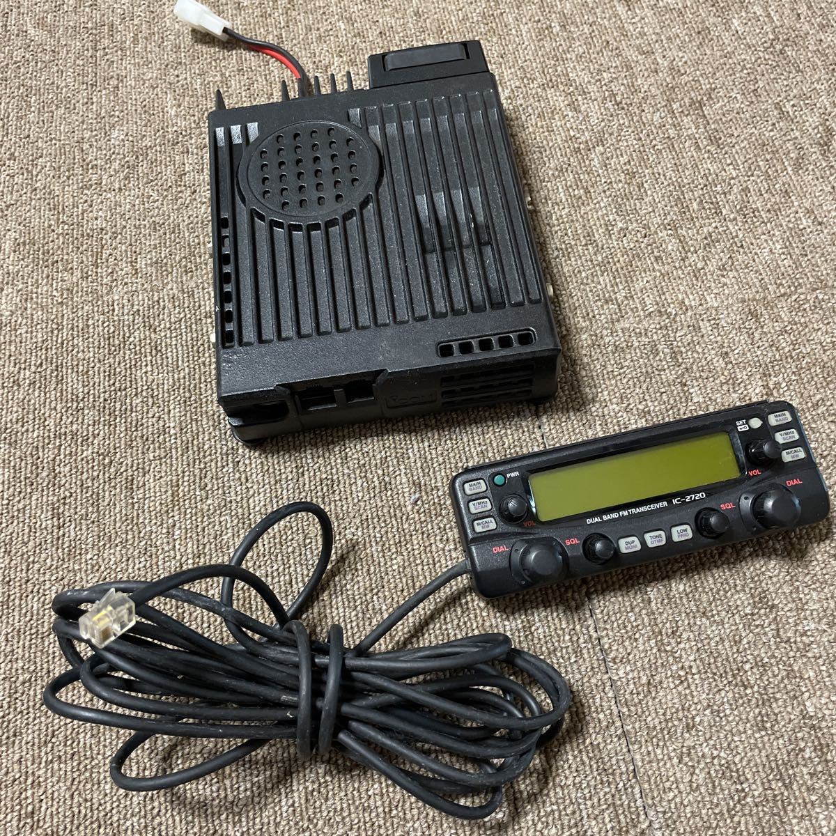 ICOM アイコム アマチュア無線機 フロントセパレート式 IC-2720