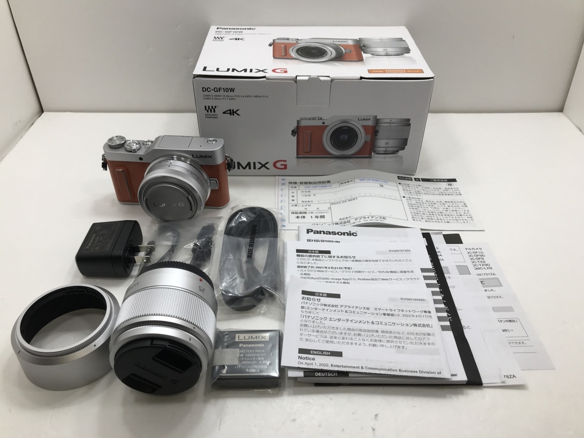 未使用品】 パナソニック(Panasonic) ミラーレス一眼カメラ LUMIX G