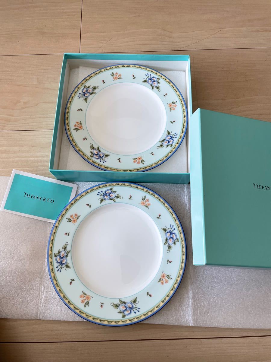 ティファニー TIFFANY お皿 プレート皿 MORNING GLORY モーニンググローリー TIFFANY&Co