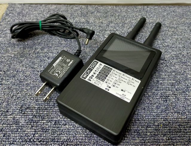 NY306】サンメカトロニクス 録画機能搭載ワイヤレス 無線式盗撮カメラ