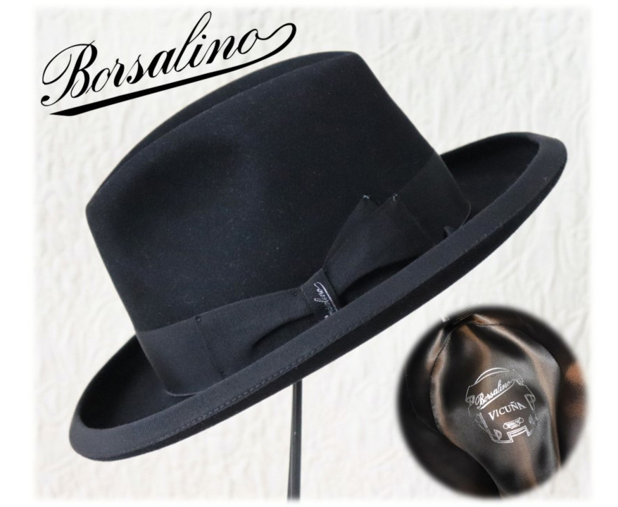 154,000円新品タグ付き【Borsalino ボルサリーノ 】希少! VICUNA