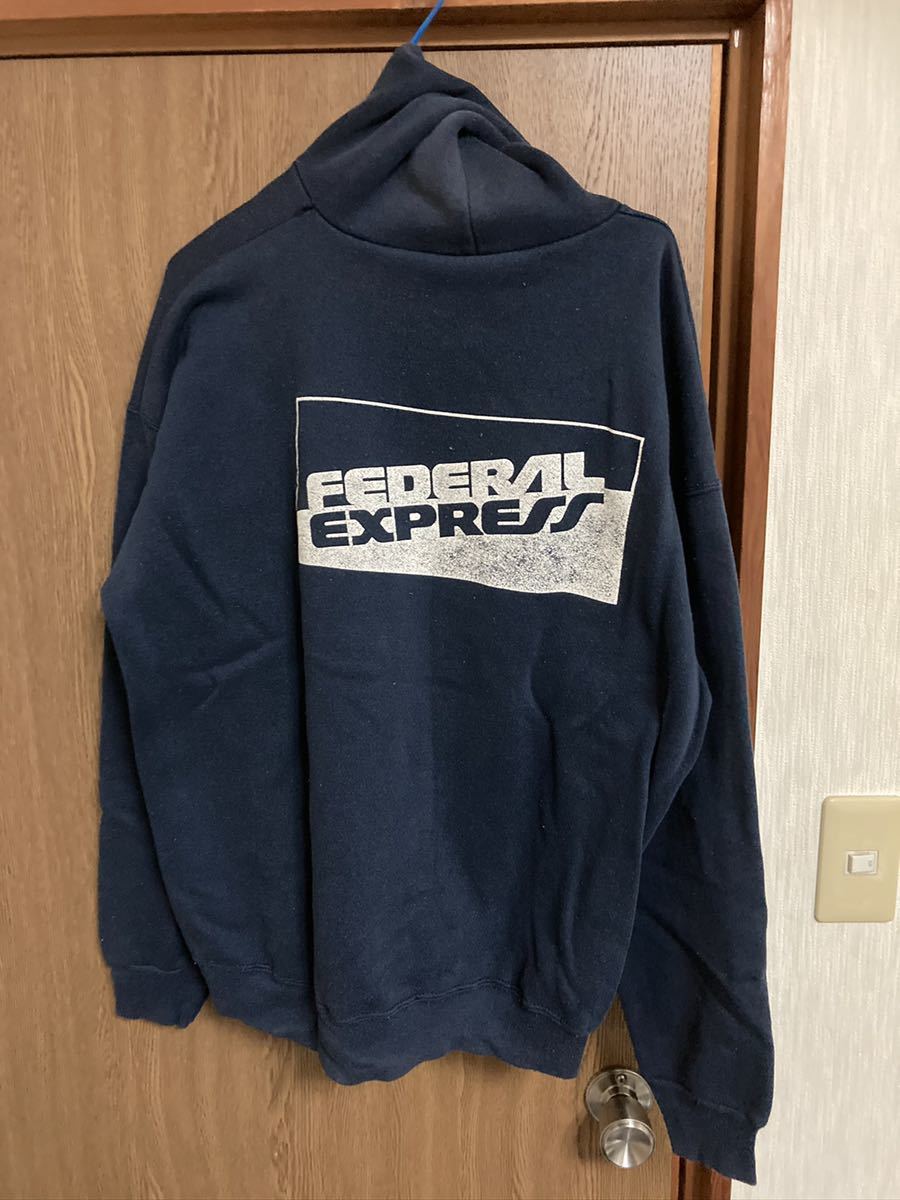 希少 入手困難 US製パーカー express カレッジプリント スウェット