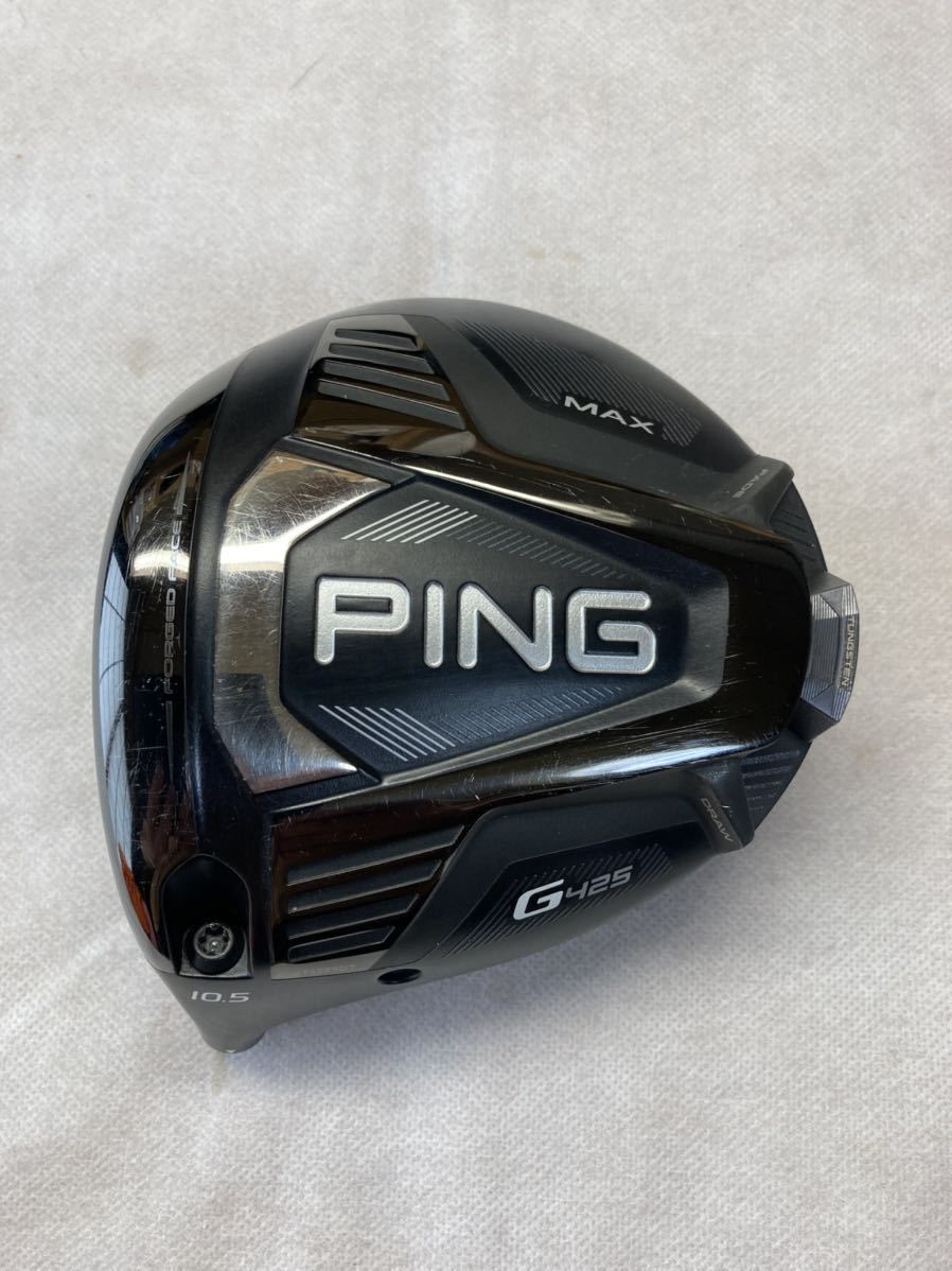 レフティ】PING G425 MAX ドライバー 10.5°ピン 左用-