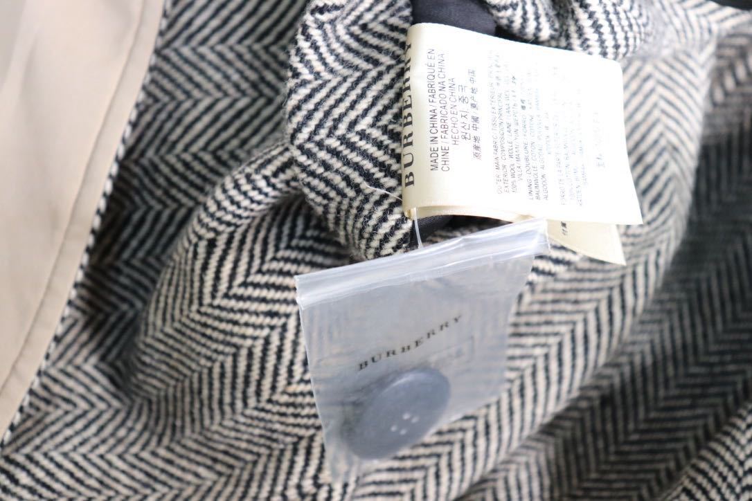 美品】Burberry バーバリー 20AW ロング ツイード リバーシブル