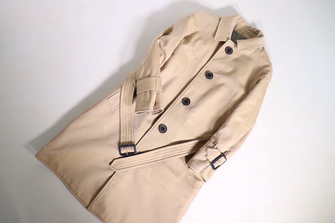 美品】Burberry バーバリー 20AW ロング ツイード リバーシブル