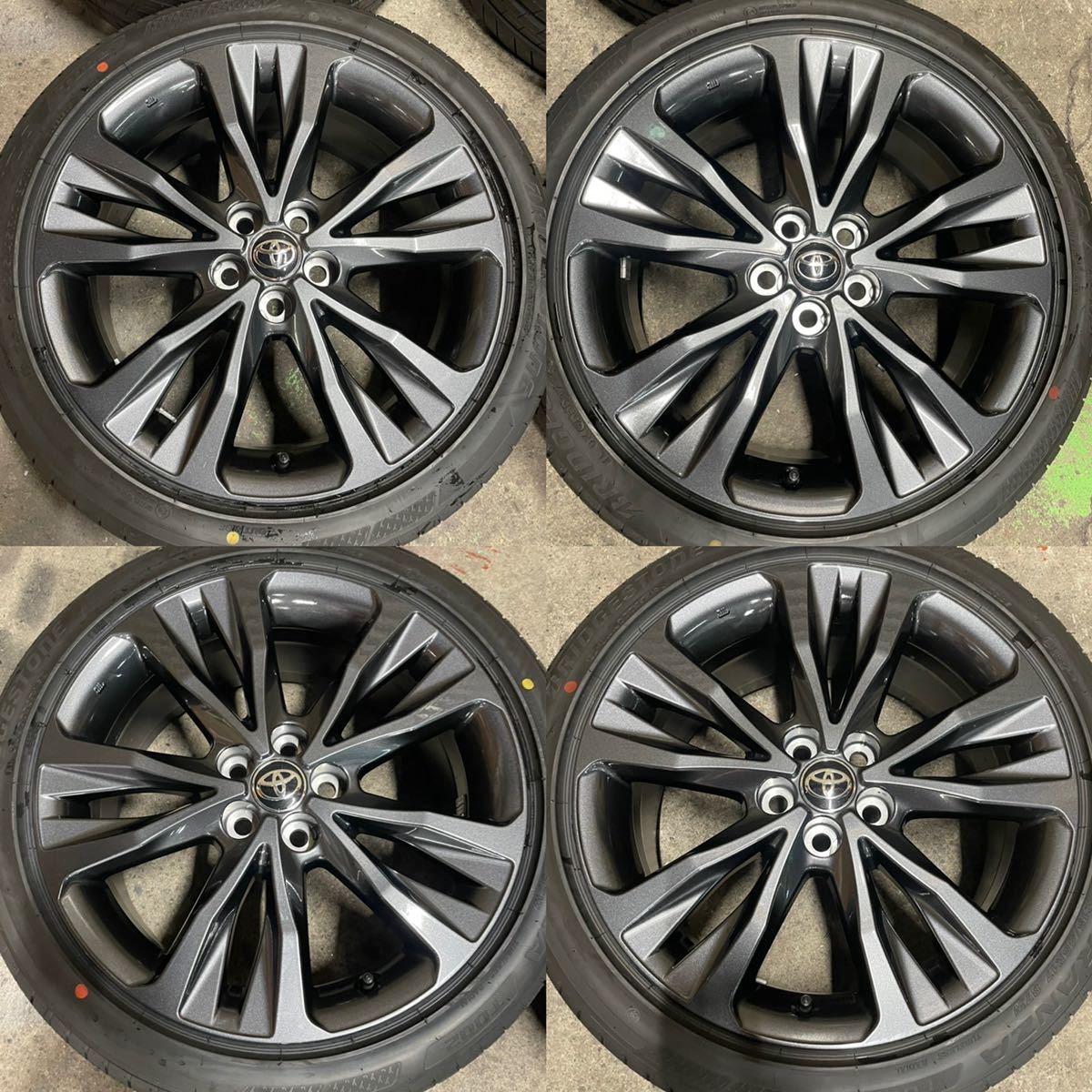 美品! トヨタ純正 カローラツーリング W×B 純正17×7.5j+50 5/100