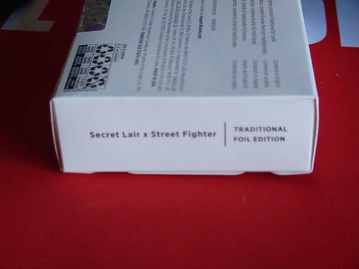 新品 MTG Secret Lair x Street Fighter FOIL版 シークレット 新品 MTG Secret Lair x Street Fighter FOIL版 シークレット