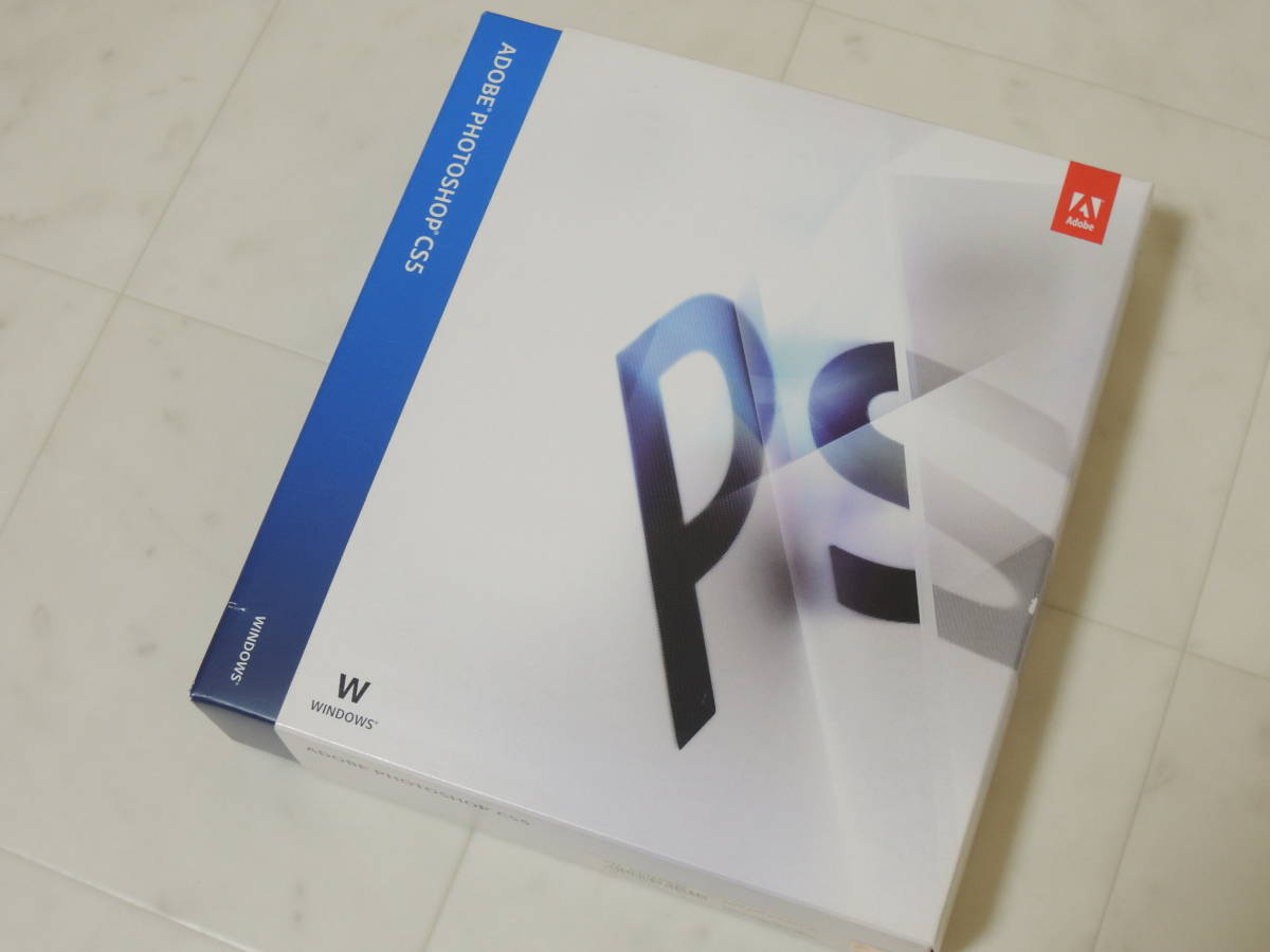 3周年記念イベントが 貴重 Adobe photoshop CS5 Windows パッケージ版