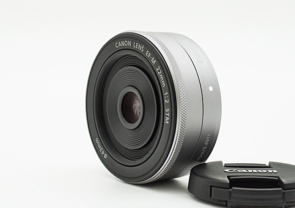 ◇美品【Canon キヤノン】EF-M 22mm F2 STM 一眼カメラ用レンズ