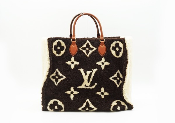 ☆◇新品同様【LOUIS VUITTON ルイ・ヴィトン】オンザゴーGM テディ ...