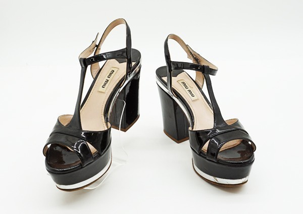 MIU MIU サンダル 34 cp54155.chost.lv