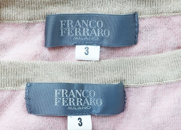 ◇【FRANCO FERRARO フランコフェラーロ】アンサンブルニット 3_画像5