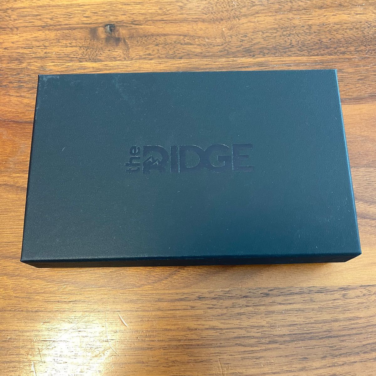 the RIDGE アメリカン・エキスプレスオリジナル チタニウムブルー