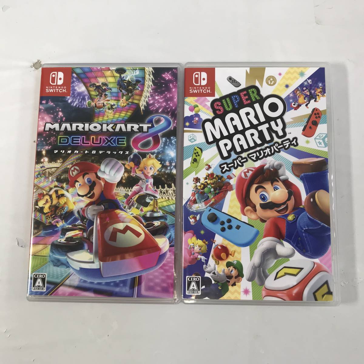ソフト2本セット スーパーマリオパーティ マリオカート8デラックス-