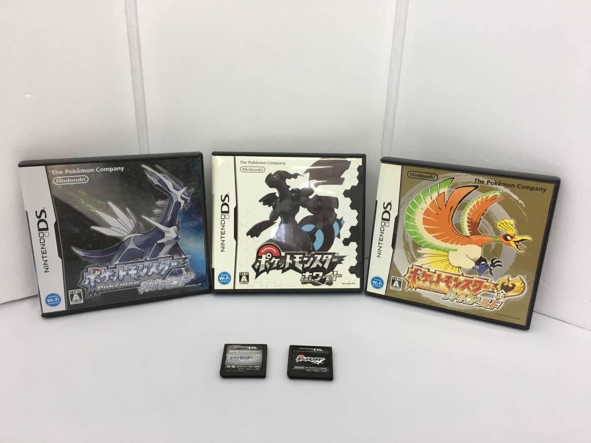 売れ筋がひ新作!テレビゲームしくお ヤフオク! ポケットモンスター DSソフト9本 ニンテンドーDS